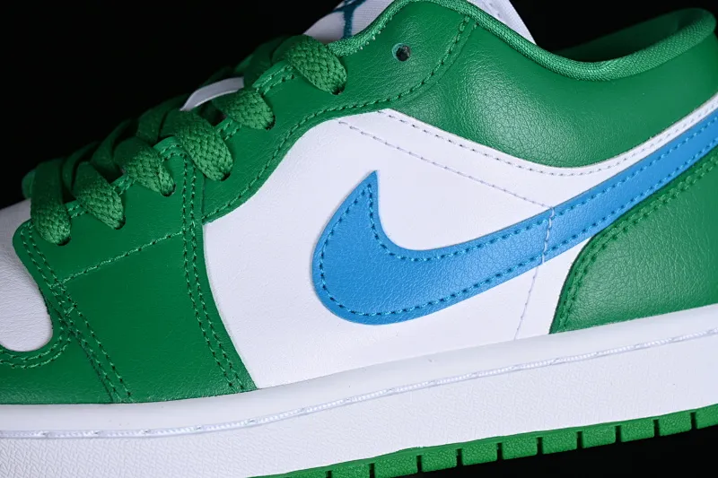 All categories Air Jordan Jordan series basketball shoes Air Jordan 1 Low G version pure original Air Jordan 1 Low "White Green" AJ1 Joe 1 white green low-top basketball shoes DC0774-304